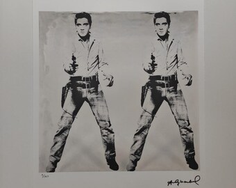 アンディ ウォーホル | ヴィンテージ 1984 エルヴィス プレスリー