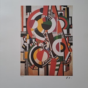 Fernand Léger Signed - Machine Element - Certificate