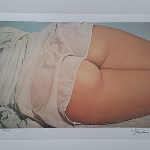 John Kacere Signed - Bedtime - Collectable Lithograph