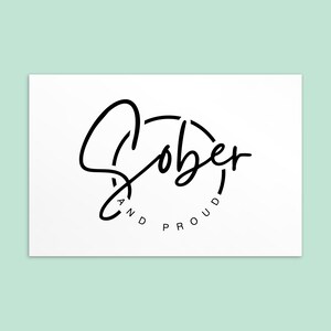Carte postale sobre – Votre déclaration pour une vie sobre