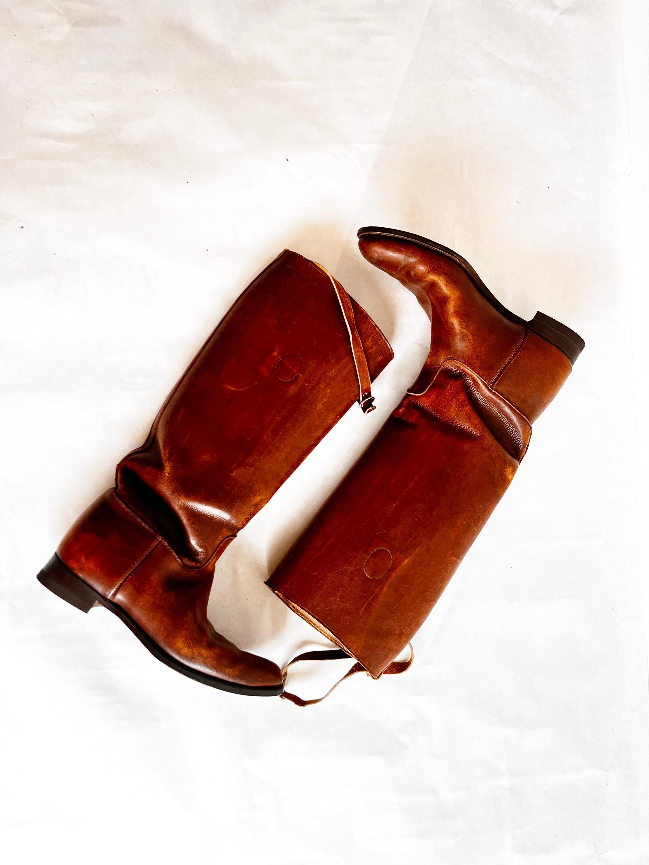 Antique riding boots - Etsy 日本