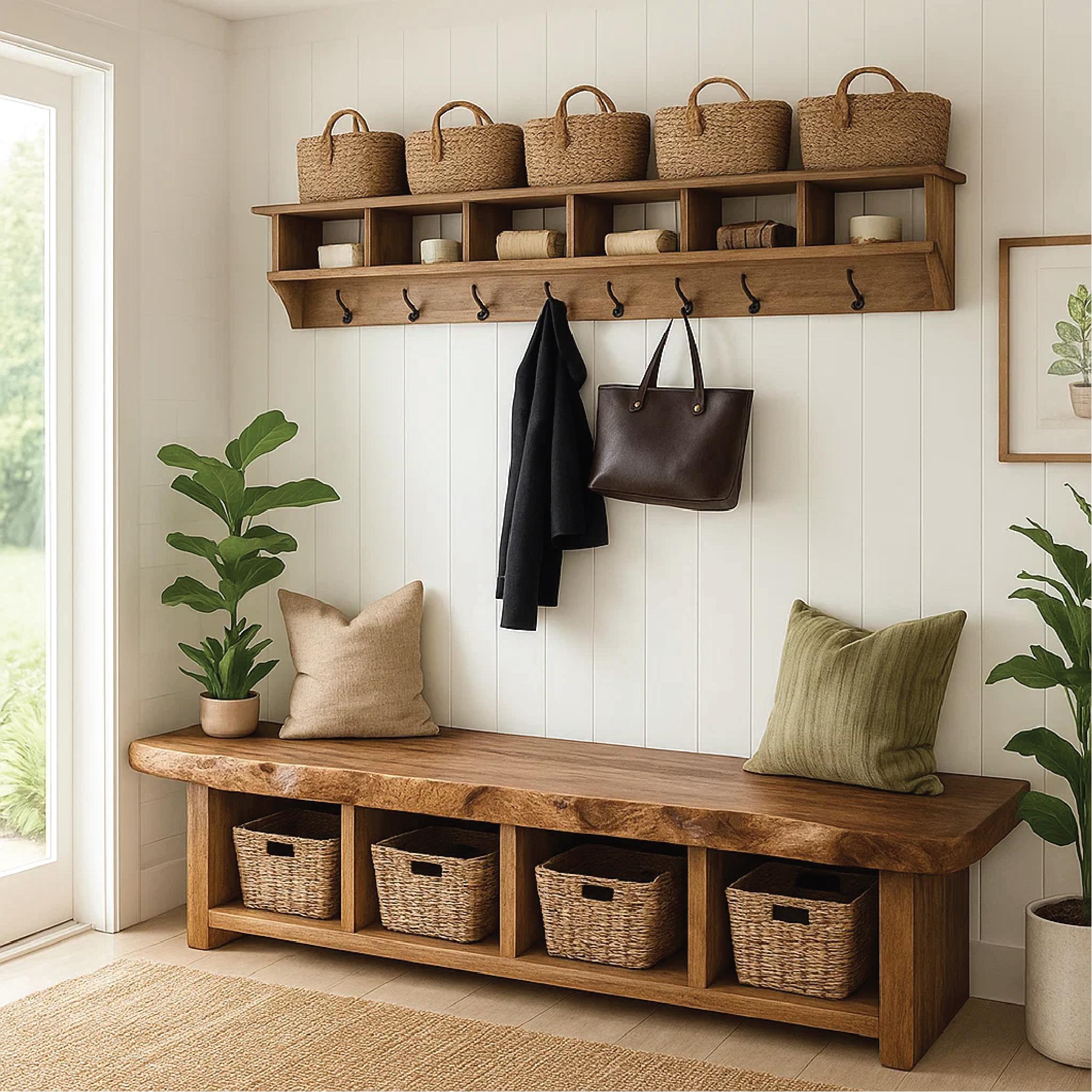 Entryway Bench With Storage Customized Australia