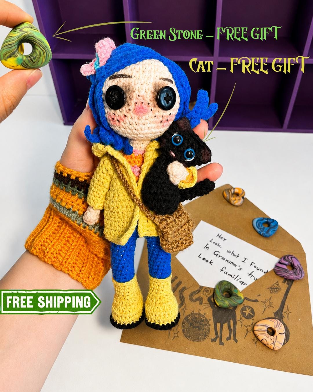 Button eye plush - Etsy 日本