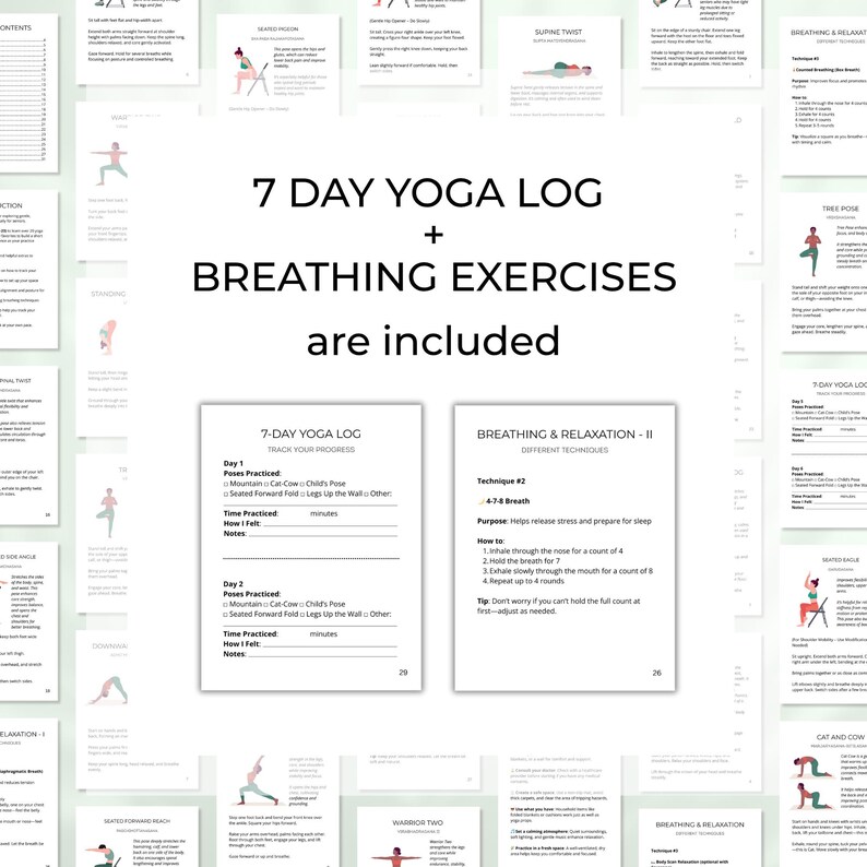 Gentle home yoga practice for elderly people