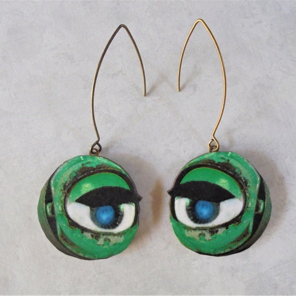 Funky Eye Earrings (5941)