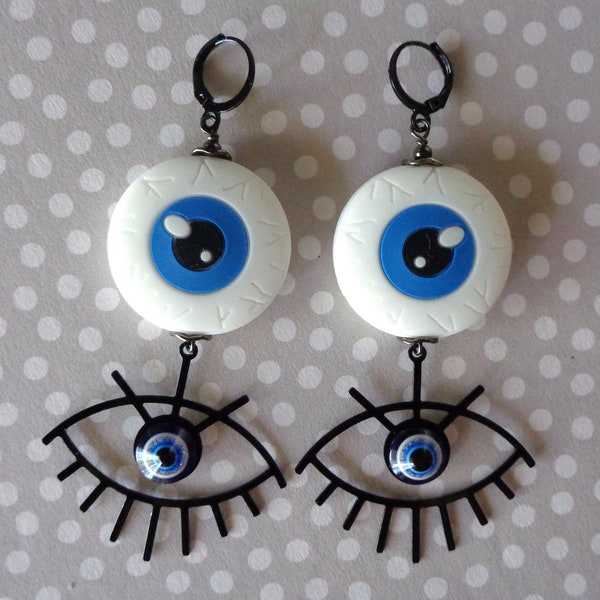 Eyes Upon You Boho Earrings (8924)