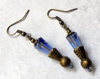 Blue Crystal Earrings (2499)