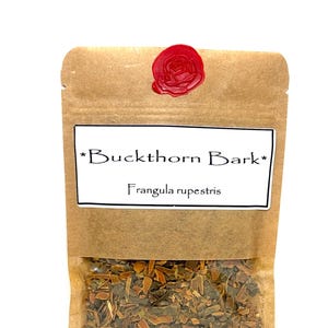 Buckthorn Bark c/s | Dried Decorative Bark | (Frangula rupestris)