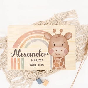 Caja de recuerdos de bebé personalizada: un regalo de nacimiento único