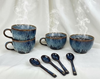 Coffee Mug Set - lee nguyen Pottery