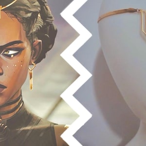 Joyería inspirada en Mel Medarda: diadema y pendientes