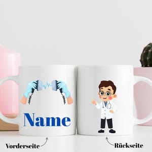 Personalized doctor mug, mug for medical student, mug for doctor, gift for medical license, specialist examination, farewell gift for doctor