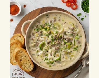 30 Easy and Healthy Soup Recipes for Vegetarians & Meat Lovers for cosy weeknights, tasty and balanced meals for busy days, digital download