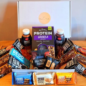 Big Protein Variety Box: Gym and Fitness Gift | Free Personalised Gift Message