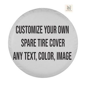 Customized Order Spare Tire Cover – Waterproof UV Resistant Protector with Camera Hole image 3