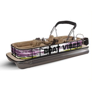 Pontoon Boat Wrap Decal Kit: Weatherproof Vinyl Graphics, DIY Install