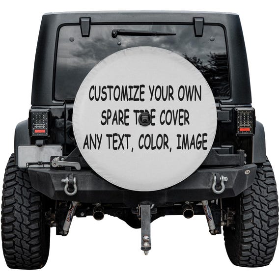 Customized Order Spare Tire Cover – Waterproof UV Resistant Protector with Camera Hole