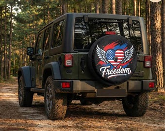 Funda para rueda de repuesto Freedom con orificio para cámara – Protector impermeable