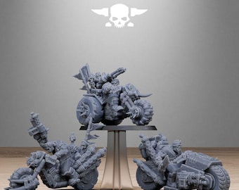Orkaz - Bikers - Station Forge - One Page Rules - Grimdark Future