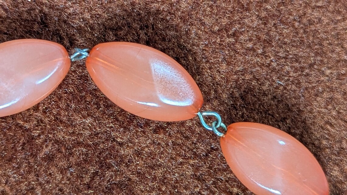 Unique Art Deco Beaded Handmade Necklace