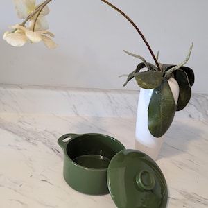 Mini cocotte ronde en céramique