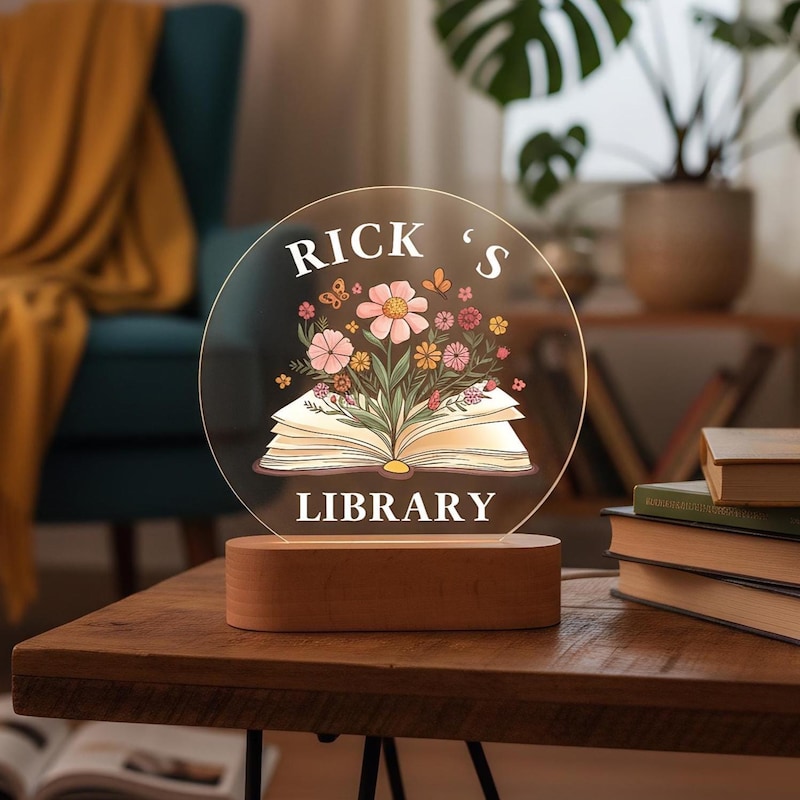 Reading Sign Light Up - Etsy UK
