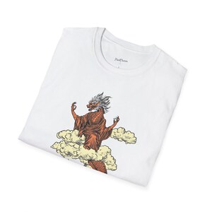 Japanese Dragon Shirt, Aesthetic Dragon Tee, Mythical Creature T-Shirt, Japanese Art T-Shirt, Oriental Dragon Shirt, Unisex Softstyle