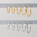 2PCS - 316L Stainless Steel Huggie Hoop Earrings, 3mm Thick [H0099(3)] product logo