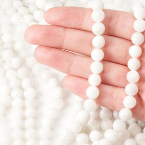 1 Strand  - 15&quot; 8mm MoonStone Beads, healing beads, High Quality Smooth Round, Natural Gemstone [GM0001-MS]