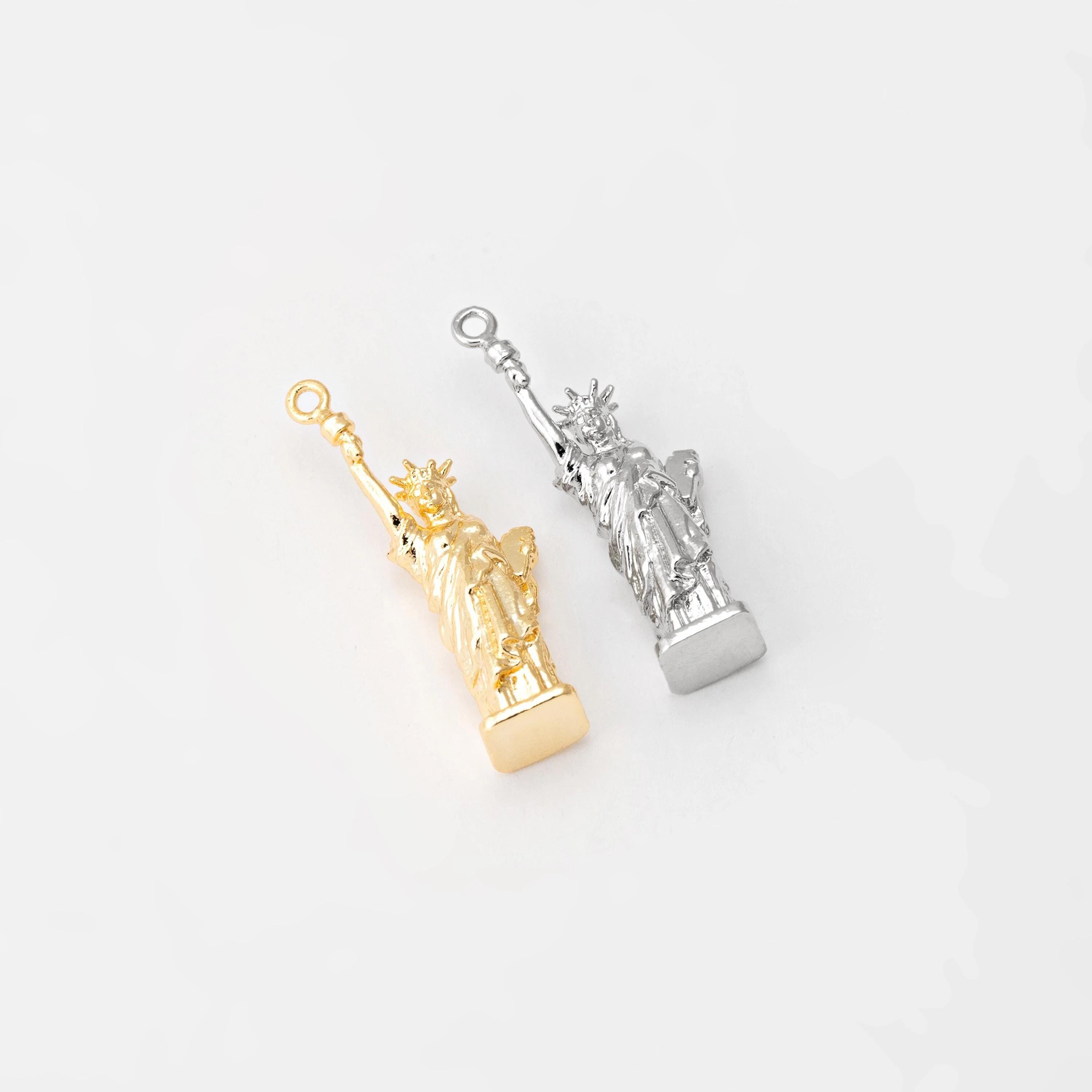 14k ny charm ネックレストップ　New York new_NYC_cap__77367__48850.