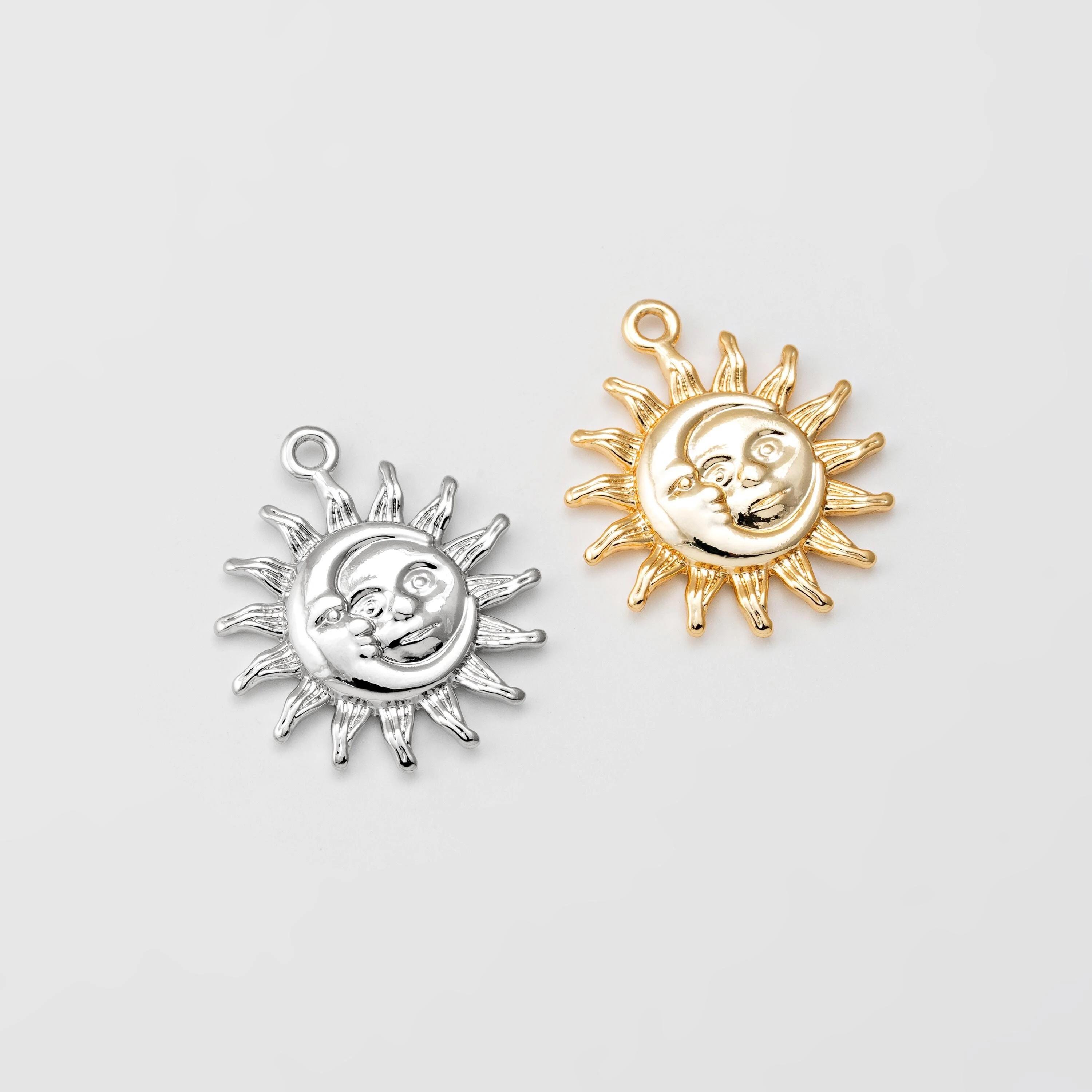 太陽のブローチ - Etsy 日本
