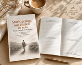 Stark genug, um ehrlich zu sein | Journal PDF für Männer | Selbstreflexion | Instant Download