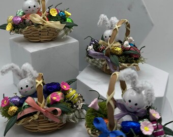 Dolls House Miniatures - 1/12 Easter Basket ( 5 options)
