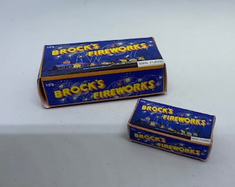 Dolls House Miniatures - Fireworks Box (Large and Small Available)
