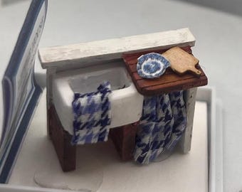 Dolls House 1/48th - Pot Sink