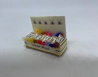 Dolls House Miniature - Crewel Counter