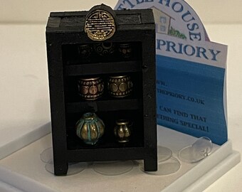 Dolls House 1/48th - Chinese Curio Cupboard