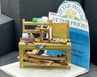 Dolls House  1/48th Carpenters Bench