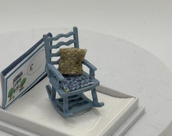 Dolls House 1/48th / 1:48 /Quarter Scale - rocking chair