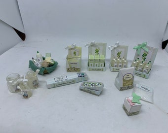 Dolls House Miniatures - Gardenia Toiletries Collection