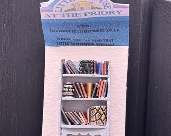 Dolls House  1/48th bookcase