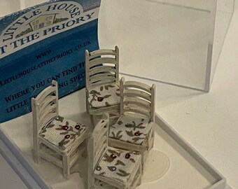 Dolls House 1/48th - s/4 Chairs