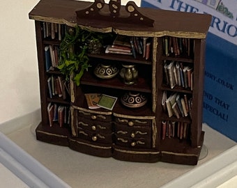 Dolls House 1/48th - Large Bookcase