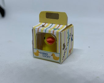 Dolls House Miniatures - Duck in a Box