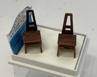 Dolls House   1/48 s/2 mission chairs