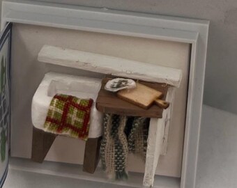Dolls House 1/48th - Pot Sink
