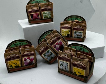 Dolls House Miniatures - counter display (bulbs) x1