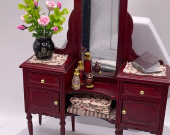 Dolls House Miniatures - 1/12th Dressing Table - Vera Collective