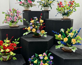 Dolls House Miniatures - 1/12th  Floral / Flower display (various options)