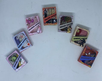 Dolls House Miniatures - Dress up Boxes (various styles)